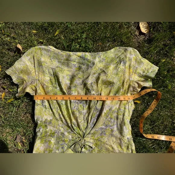 50s Vintage Green Wiggle Dress - Picture 5 of 6